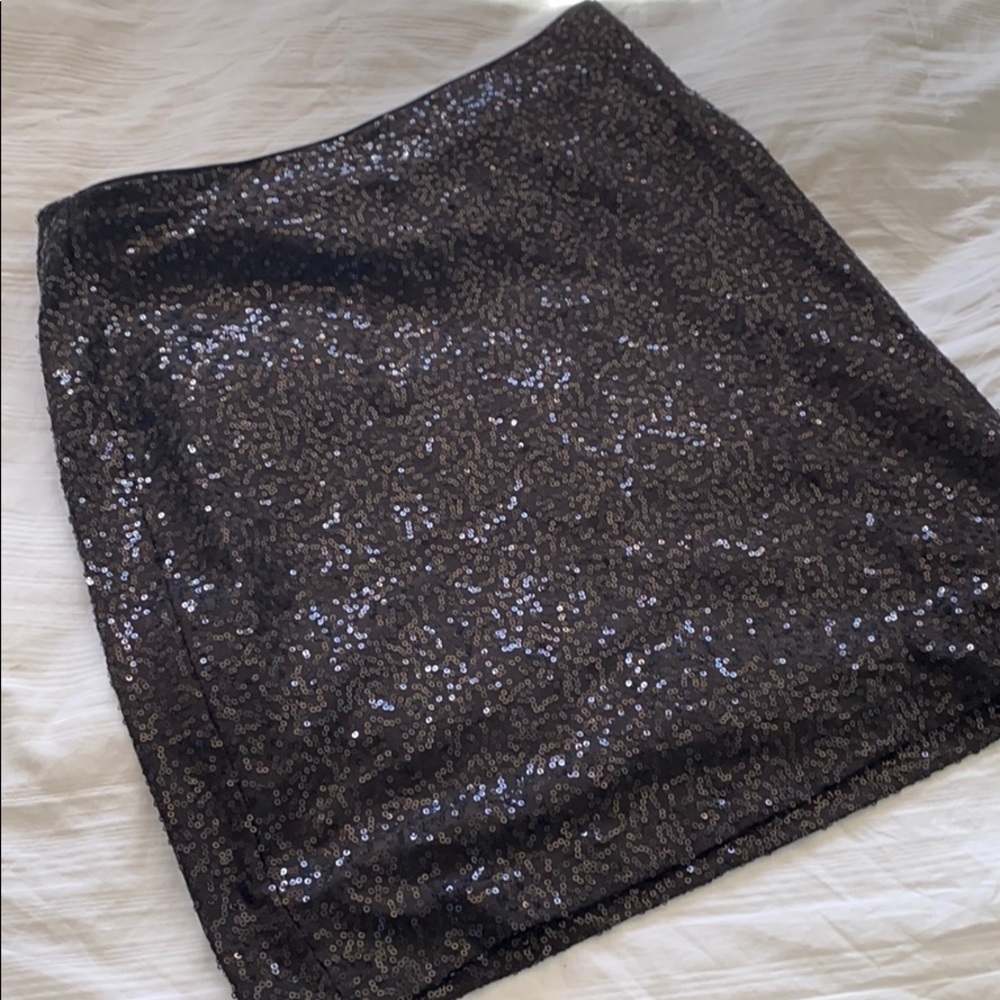 Black sequin skirt excellent condition